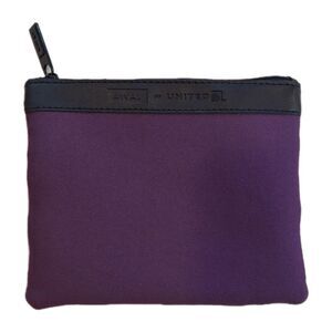 Away Amenity Kit Purple Pouch (United Airlines Polaris) EMPTY